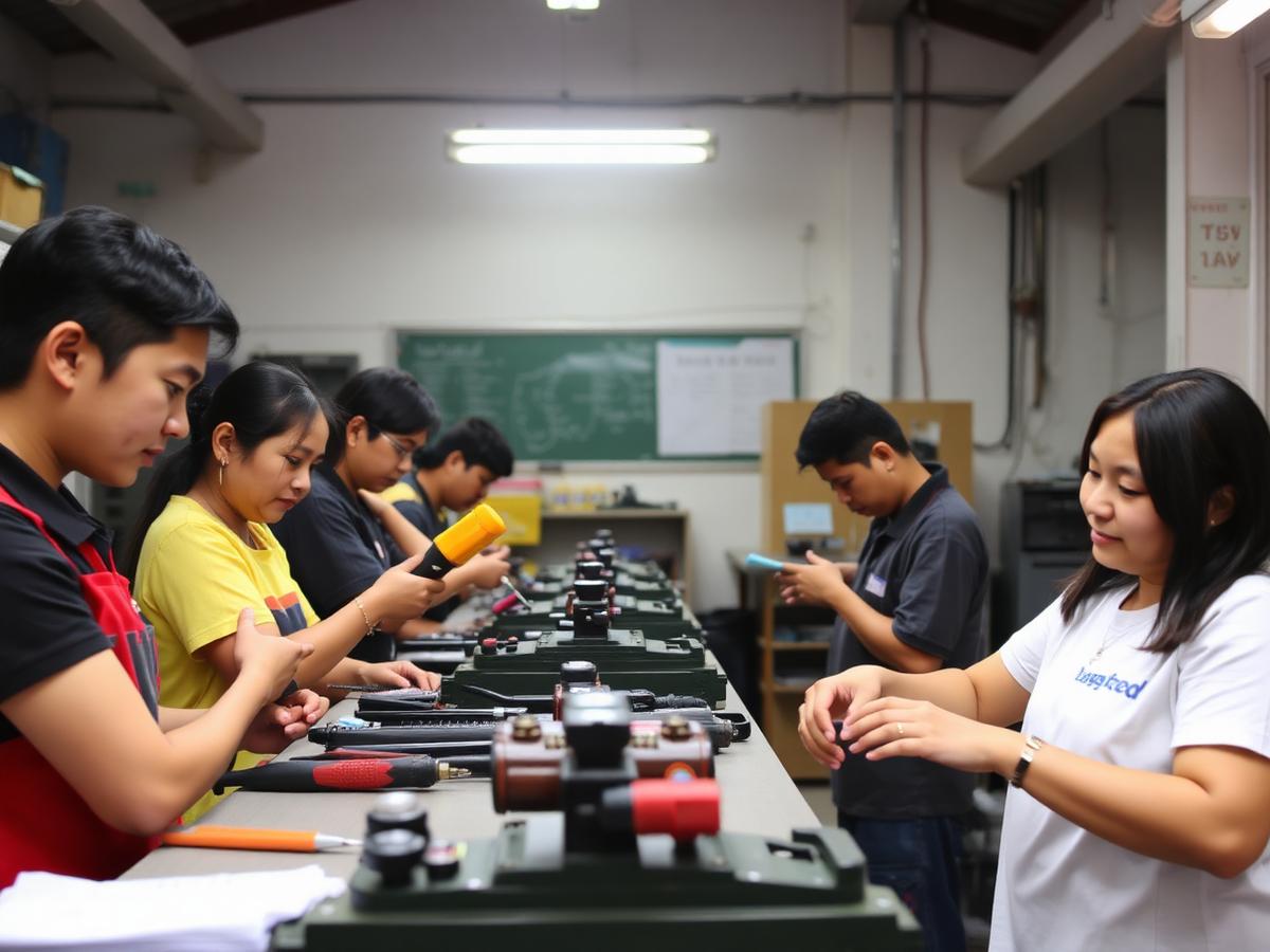 Skills Training at Saint Philip College